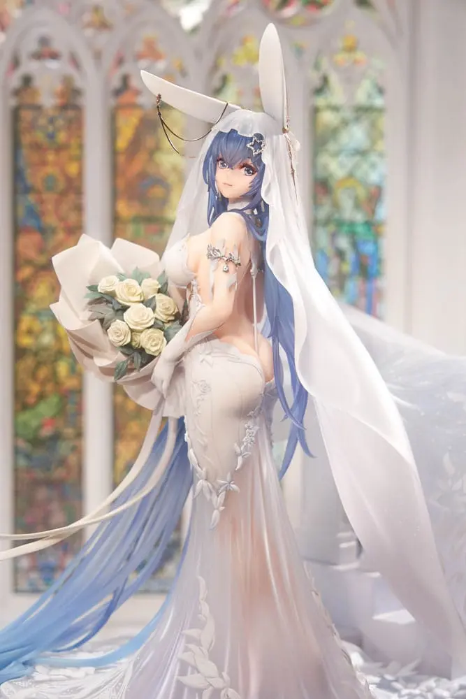 Azur Lane PVC Statue 1/7 New Jersey Snow-White Ceremony Ver. 35 cm termékfotó