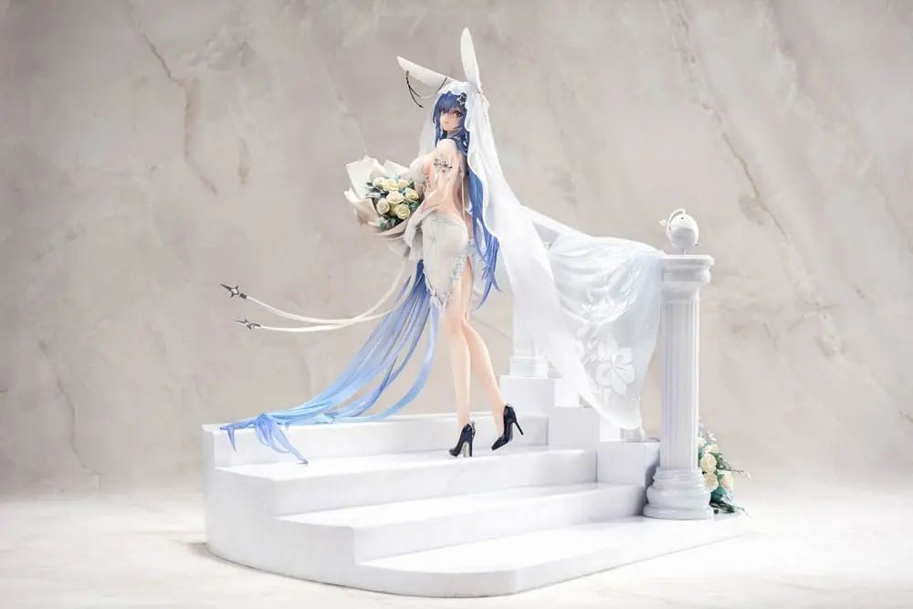 Azur Lane PVC Statue 1/7 New Jersey Snow-White Ceremony Ver. 35 cm termékfotó