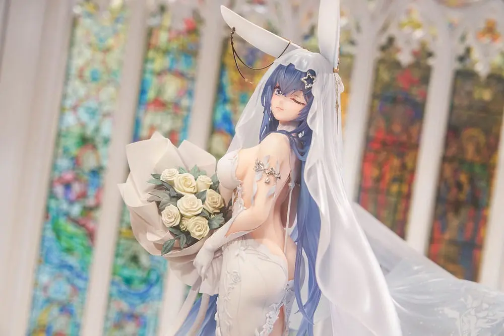 Azur Lane PVC Statue 1/7 New Jersey Snow-White Ceremony Ver. 35 cm termékfotó