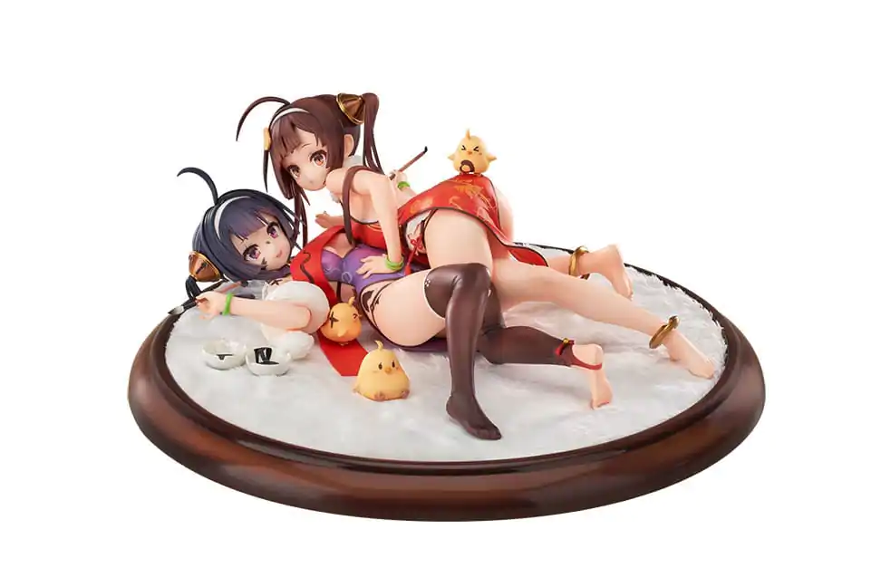 Azur Lane PVC Statue 1/7 Ping Hai &amp; Ning Hai 12 cm product photo