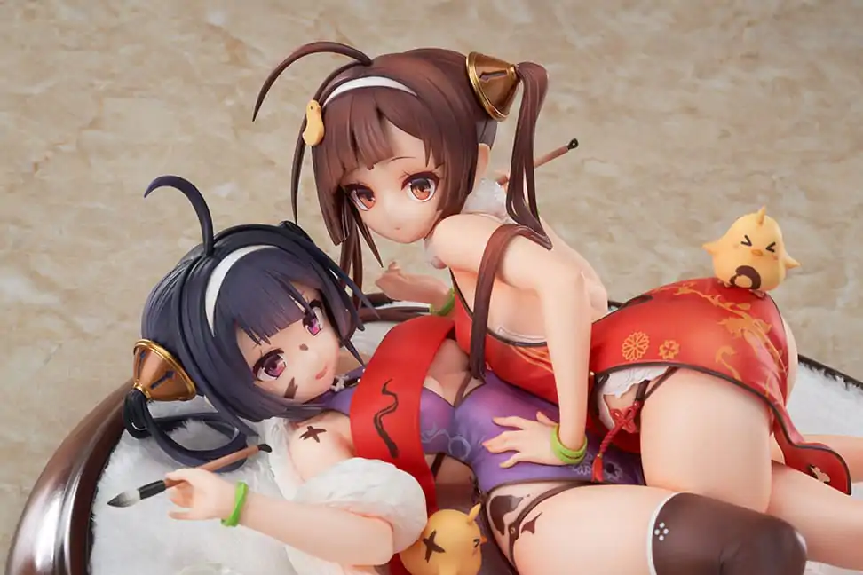 Azur Lane PVC Statue 1/7 Ping Hai &amp; Ning Hai 12 cm product photo