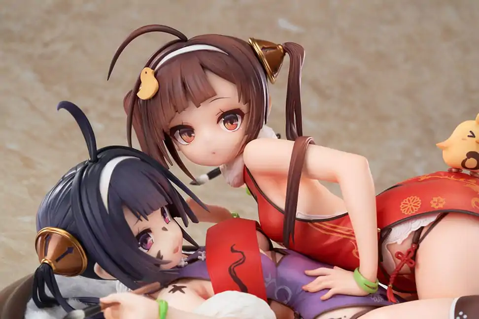 Azur Lane PVC Statue 1/7 Ping Hai &amp; Ning Hai 12 cm product photo
