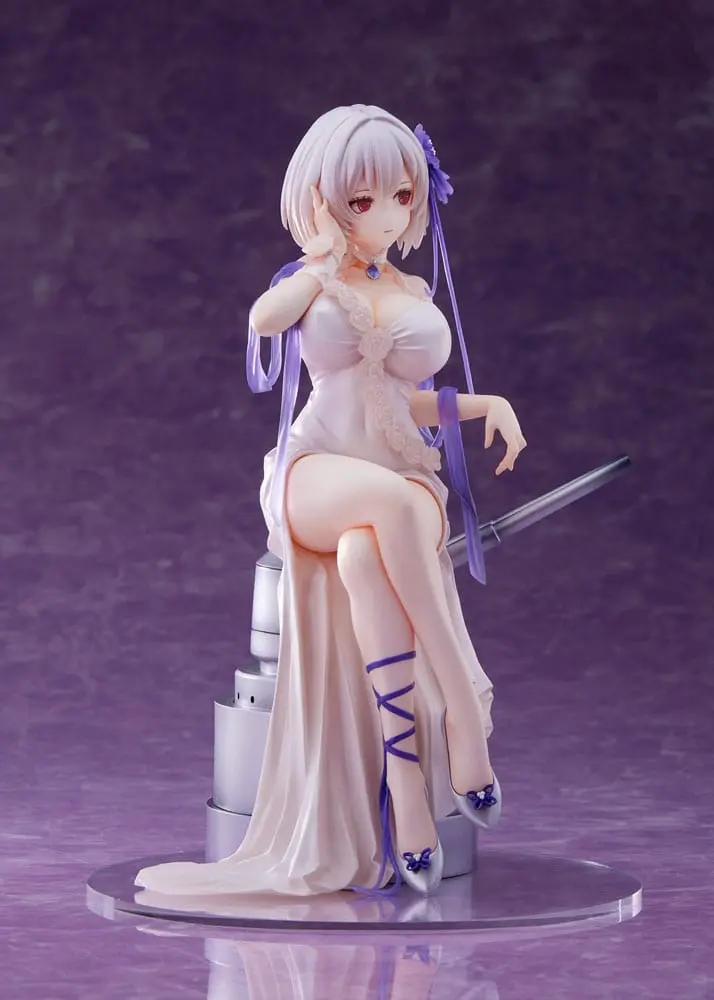 Azur Lane PVC Statue 1/7 Sirius White Rose DT-163 22 cm termékfotó