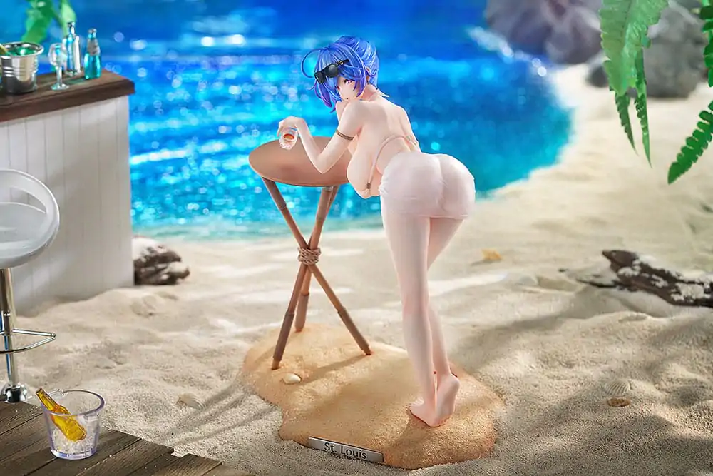 Azur Lane Statue 1/7 St. Louis: Swimsuit Ver. 19 cm product photo