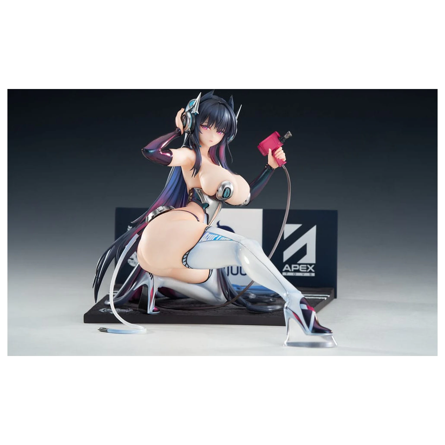Azur Lane PVC Statue 1/7 Strasbourg Faerie of the Race Circuit Ver. 16 cm                  product photo
