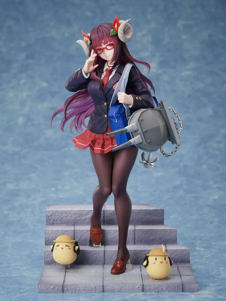 Azur Lane PVC Statue 1/7 Suruga Straightfaced Model Student Ver. 25 cm termékfotó