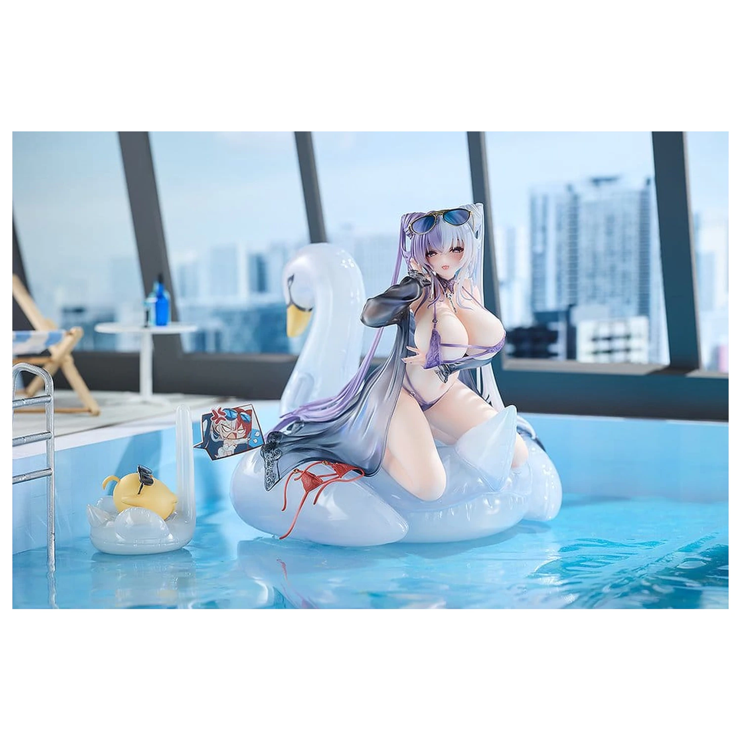 Azur Lane PVC Figure 1/7 Ying Swei Blue Waves, Limpid Summer Ver. 18 cm product photo