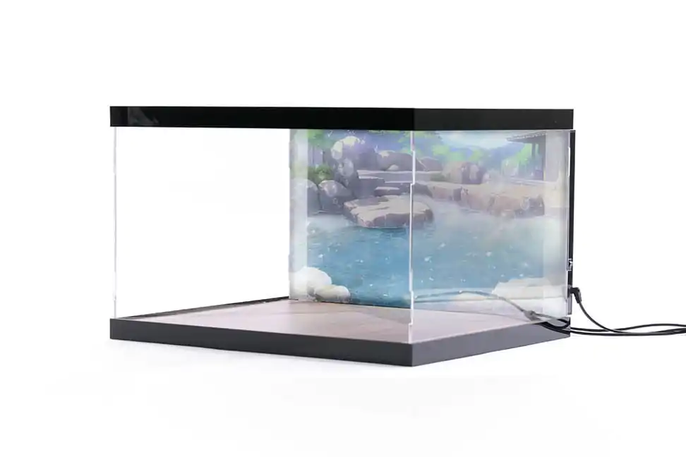 Azur Lane Acrylic Display Case with Lighting for figure Kashino Hot Springs Relaxation termékfotó