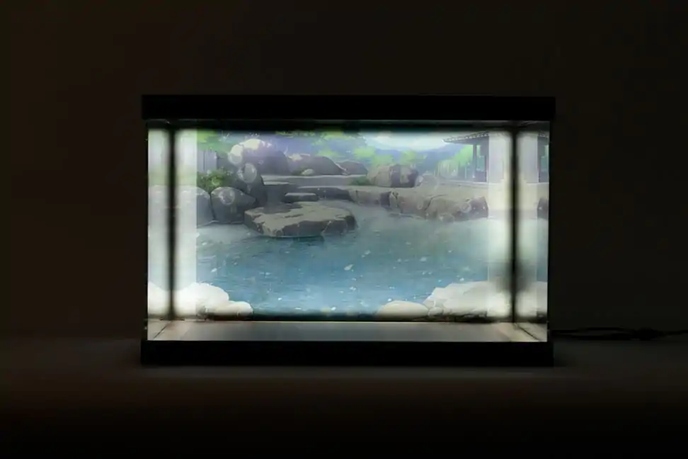 Azur Lane Acrylic Display Case with Lighting for figure Kashino Hot Springs Relaxation termékfotó