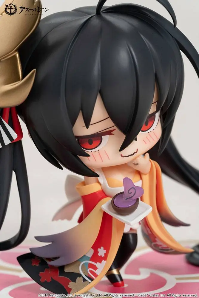 Azur Lane PVC Statue Deformed JUUs Time Chibi Chara Series Taiho 8 cm termékfotó