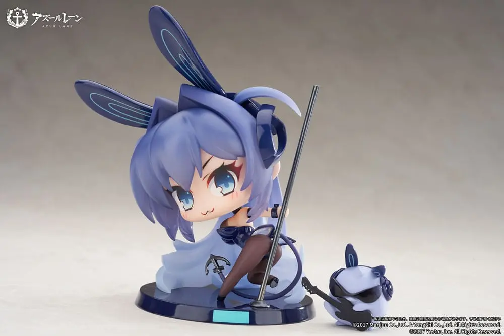 Azur Lane PVC Statue Deformed JUUs Time Chibi New Jersey 8 cm termékfotó