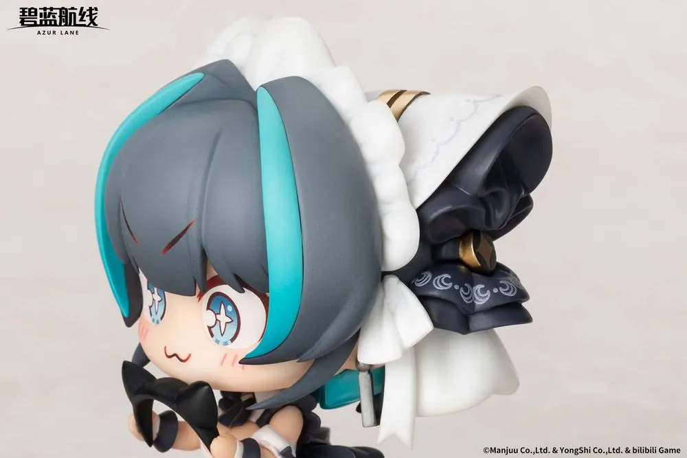 Azur Lane PVC Statue Deformed JUUs Time HMS Cheshire 8 cm product photo