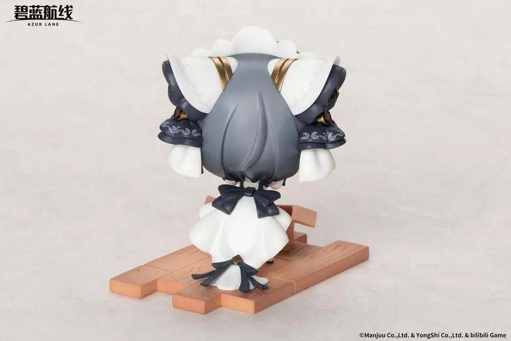 Azur Lane PVC Statue Deformed JUUs Time HMS Cheshire 8 cm product photo