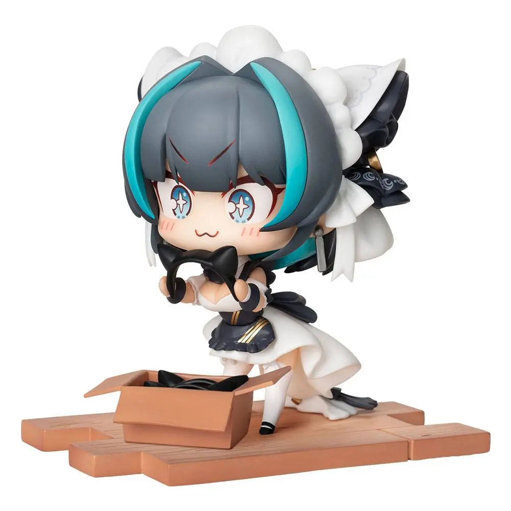 Azur Lane PVC Statue Deformed JUUs Time HMS Cheshire 8 cm product photo