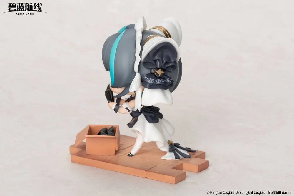 Azur Lane PVC Statue Deformed JUUs Time HMS Cheshire 8 cm product photo
