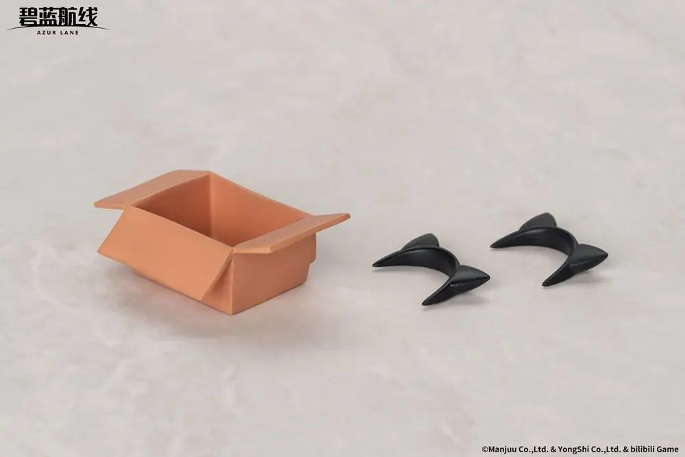 Azur Lane PVC Statue Deformed JUUs Time HMS Cheshire 8 cm product photo