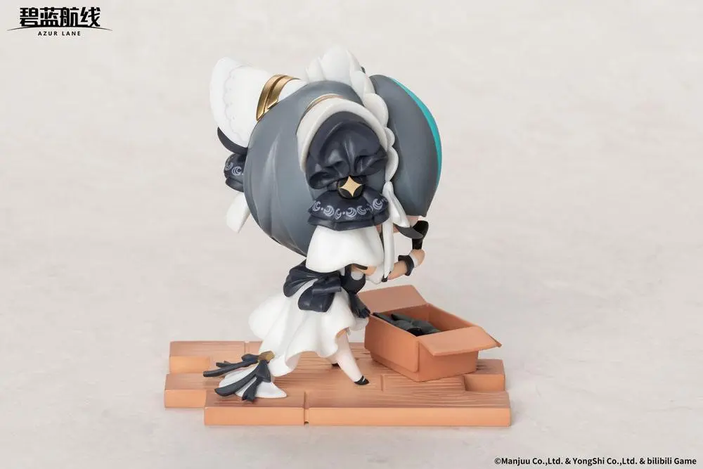 Azur Lane PVC Statue Deformed JUUs Time HMS Cheshire 8 cm product photo