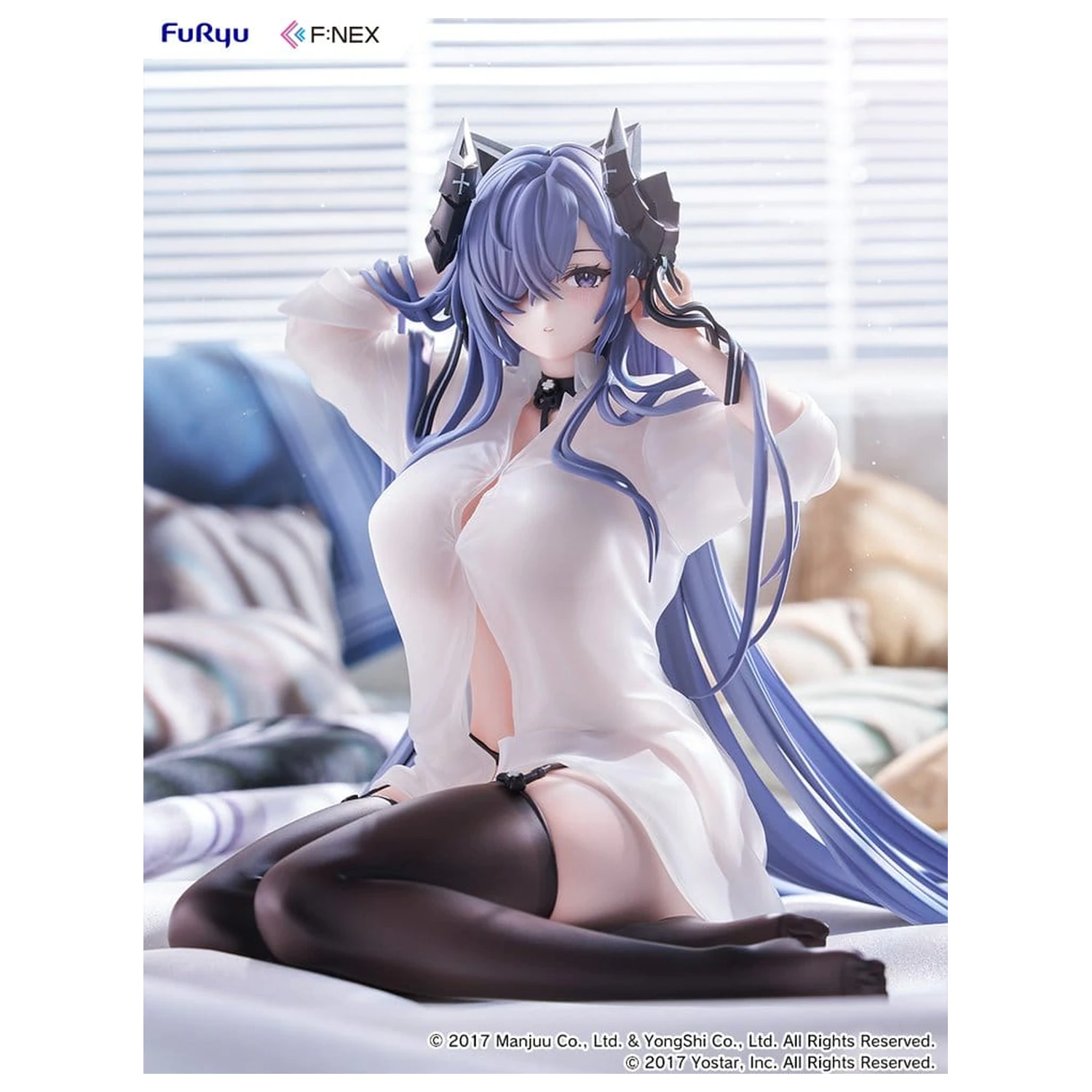 Azur Lane F:NEX PVC Figure 1/6 August von Parseval The Unhulde's Midday Respite Ver. 15 cm product photo