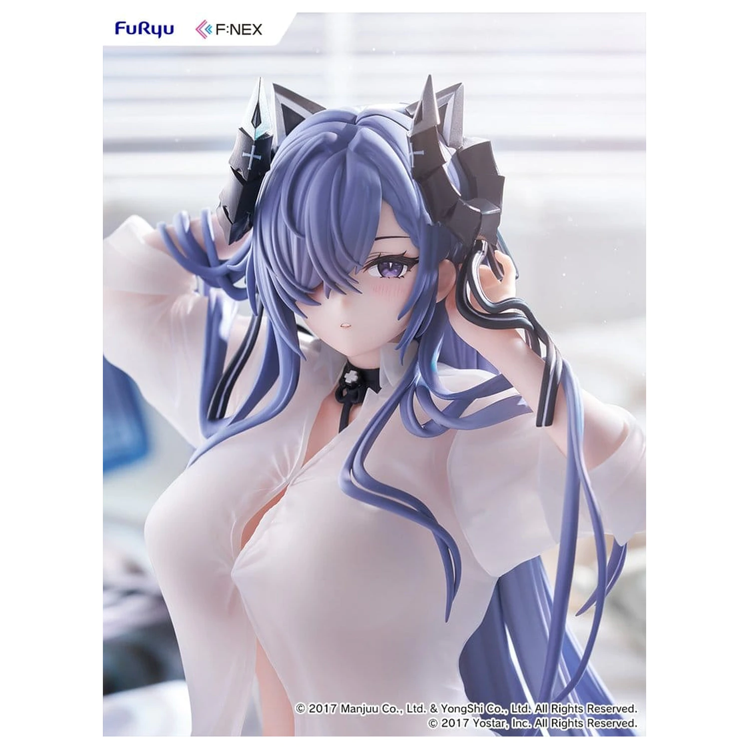 Azur Lane F:NEX PVC Figure 1/6 August von Parseval The Unhulde's Midday Respite Ver. 15 cm product photo