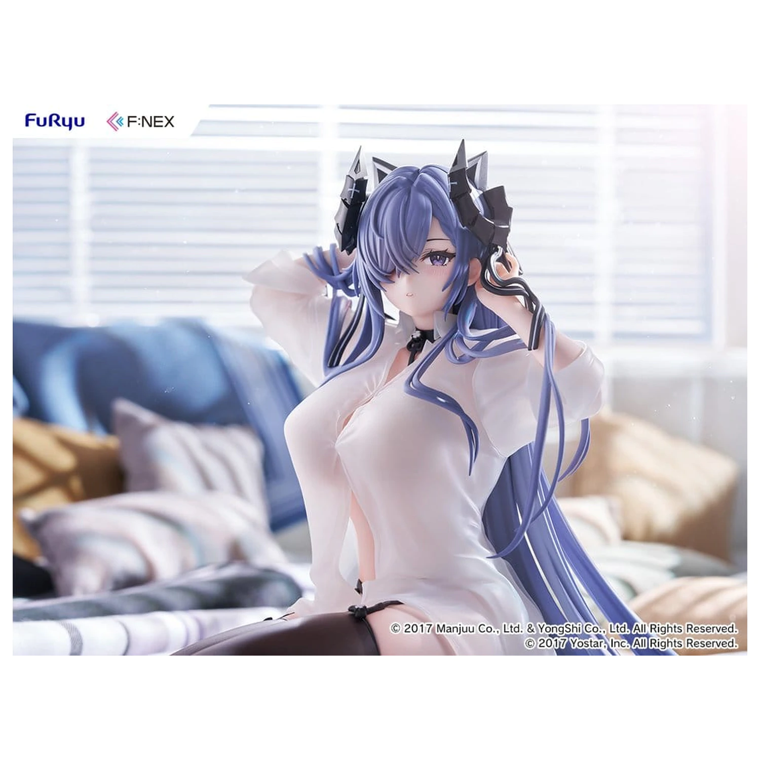 Azur Lane F:NEX PVC Figure 1/6 August von Parseval The Unhulde's Midday Respite Ver. 15 cm product photo