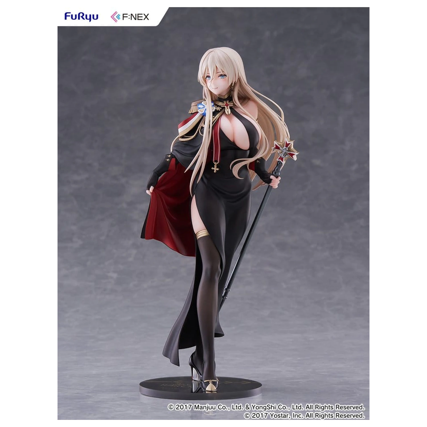 Azur Lane F:NEX PVC Figure 1/7 Bismarck Formal Dress Ver. 25 cm product photo