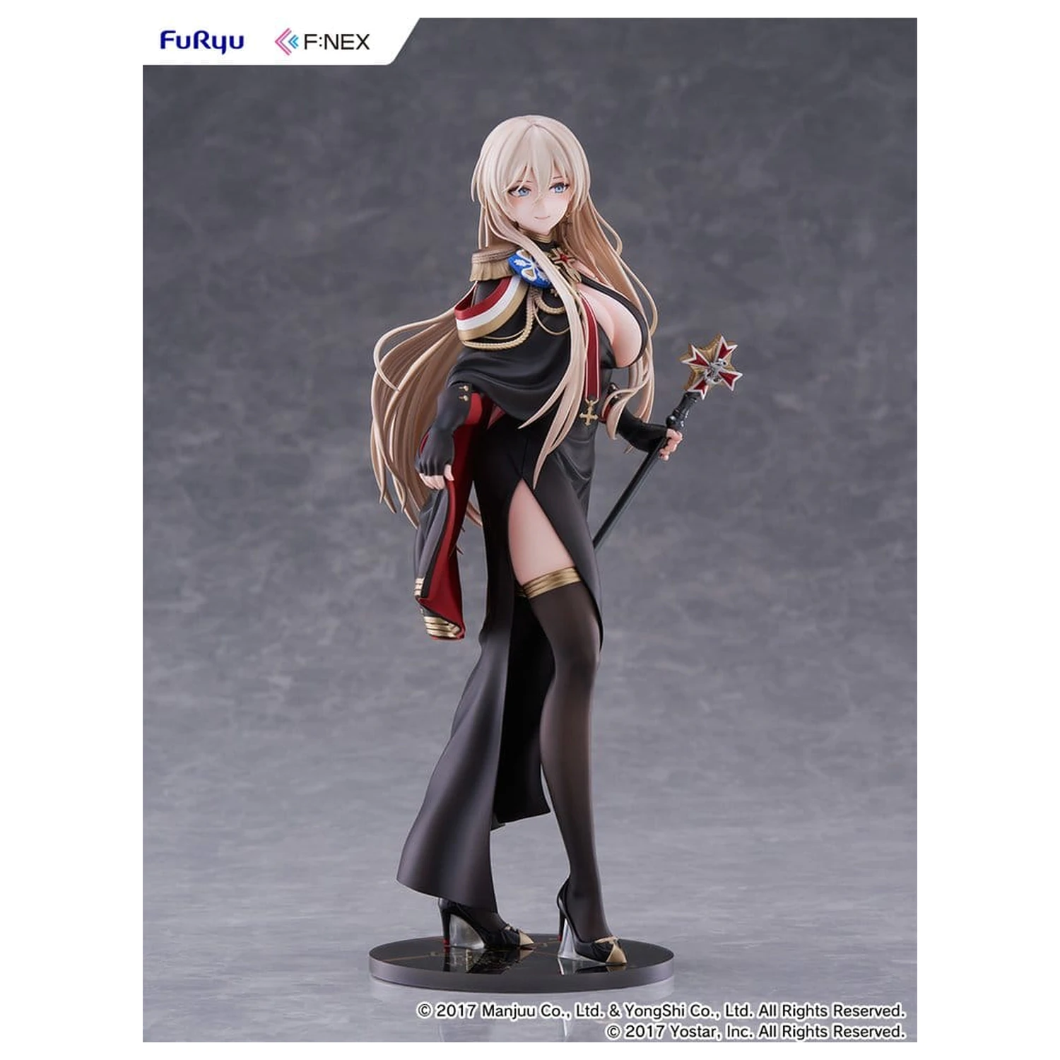 Azur Lane F:NEX PVC Figure 1/7 Bismarck Formal Dress Ver. 25 cm product photo