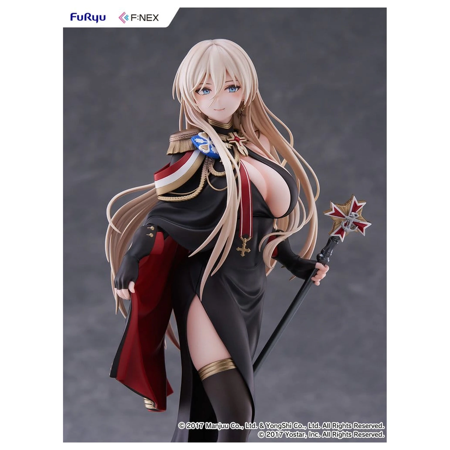 Azur Lane F:NEX PVC Figure 1/7 Bismarck Formal Dress Ver. 25 cm product photo
