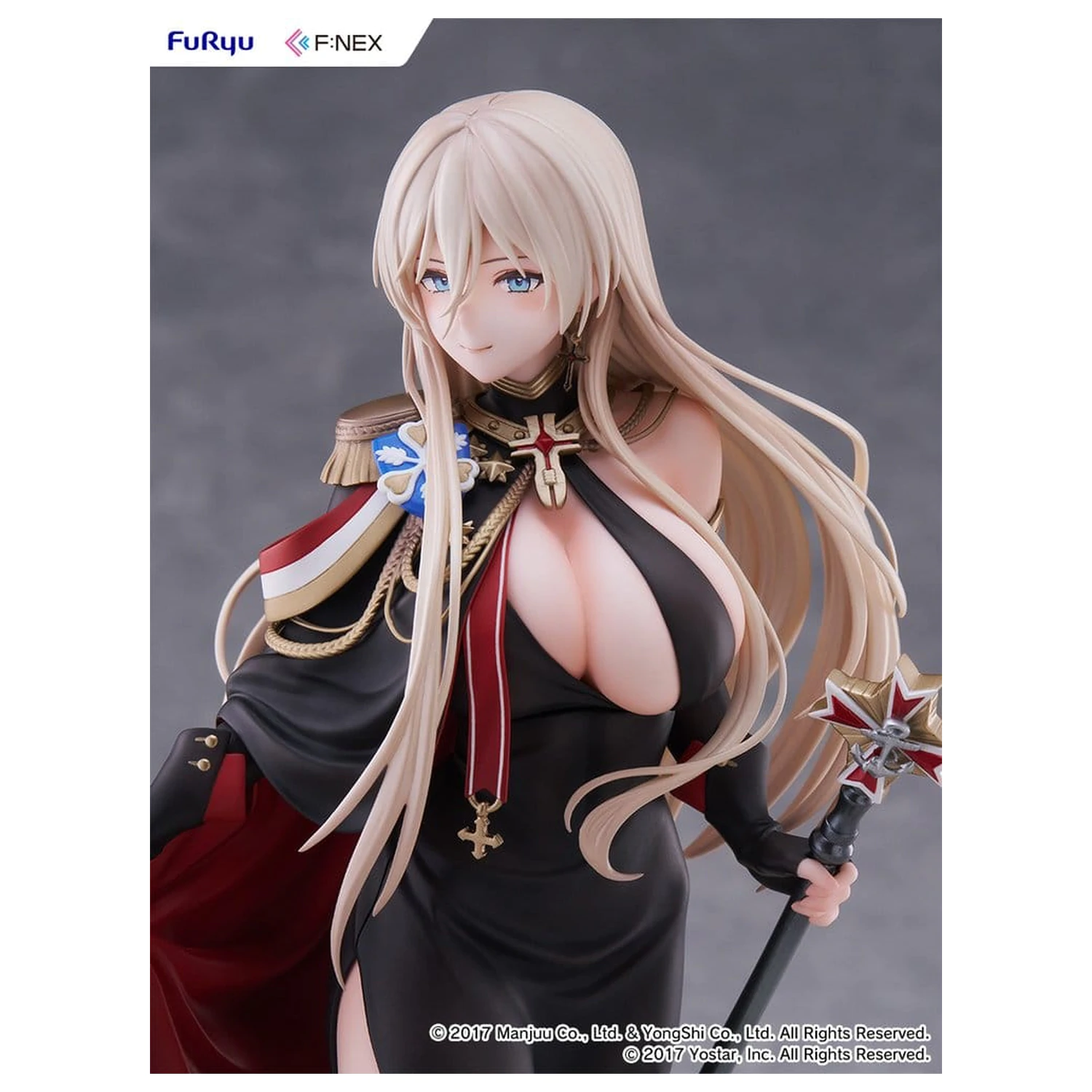 Azur Lane F:NEX PVC Figure 1/7 Bismarck Formal Dress Ver. 25 cm product photo