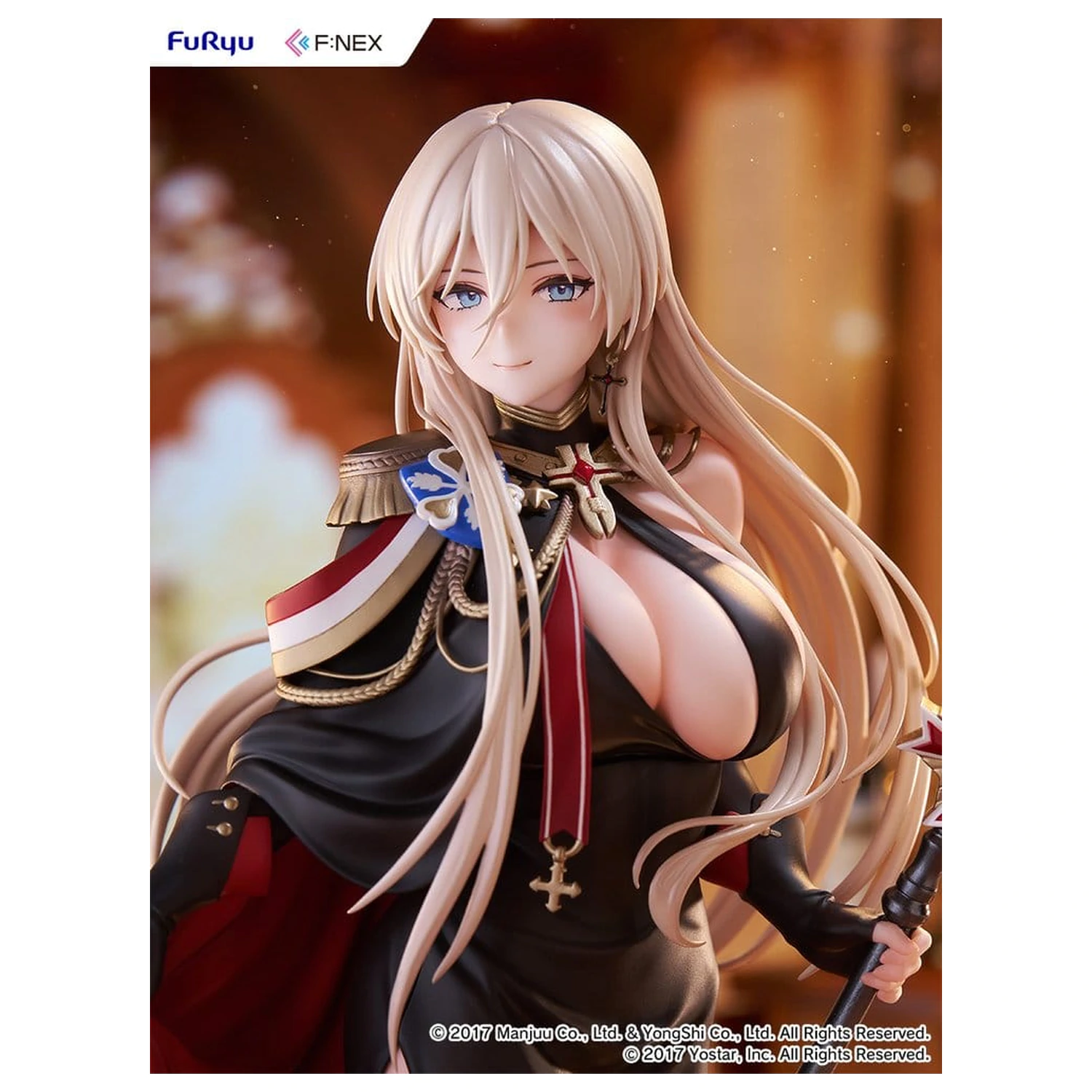 Azur Lane F:NEX PVC Figure 1/7 Bismarck Formal Dress Ver. 25 cm product photo