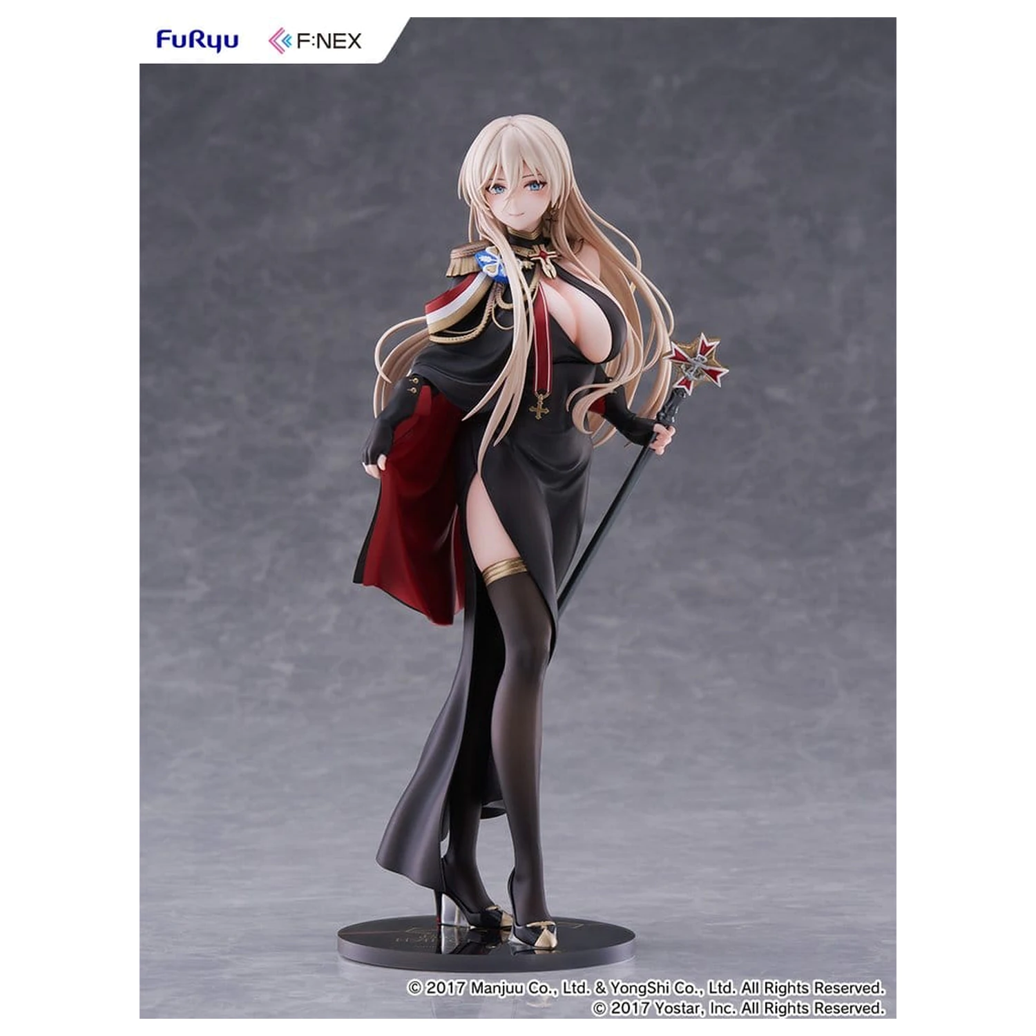Azur Lane F:NEX PVC Figure 1/7 Bismarck Formal Dress Ver. 25 cm product photo