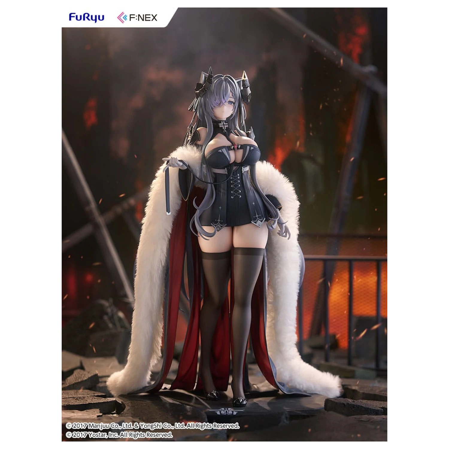 Azur Lane F:Nex PVC Statue 1/6 August von Parseval 29 cm product photo