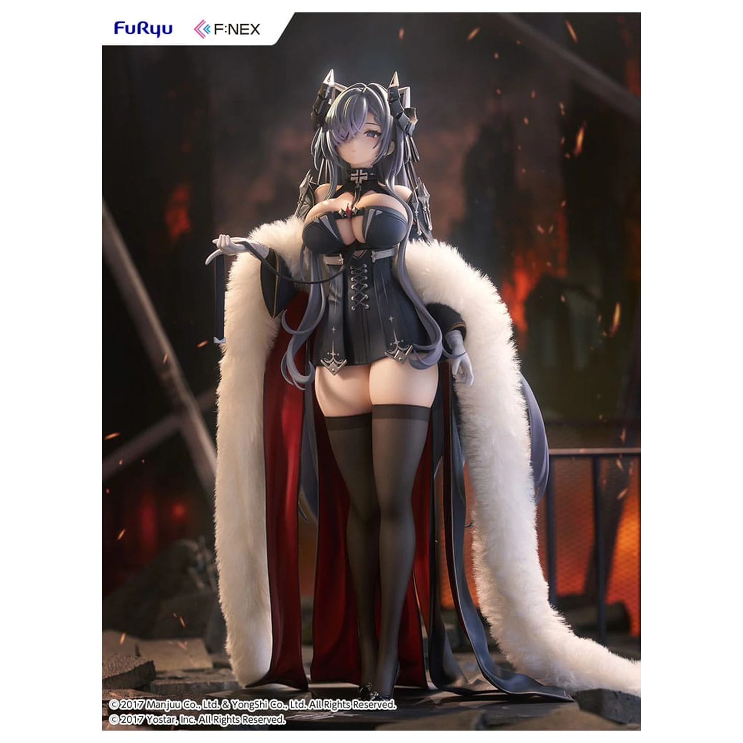Azur Lane F:Nex PVC Statue 1/6 August von Parseval 29 cm product photo