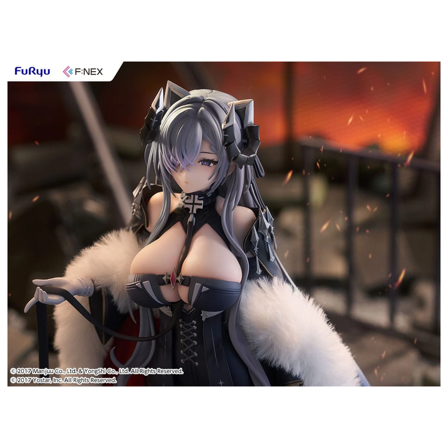 Azur Lane F:Nex PVC Statue 1/6 August von Parseval 29 cm product photo