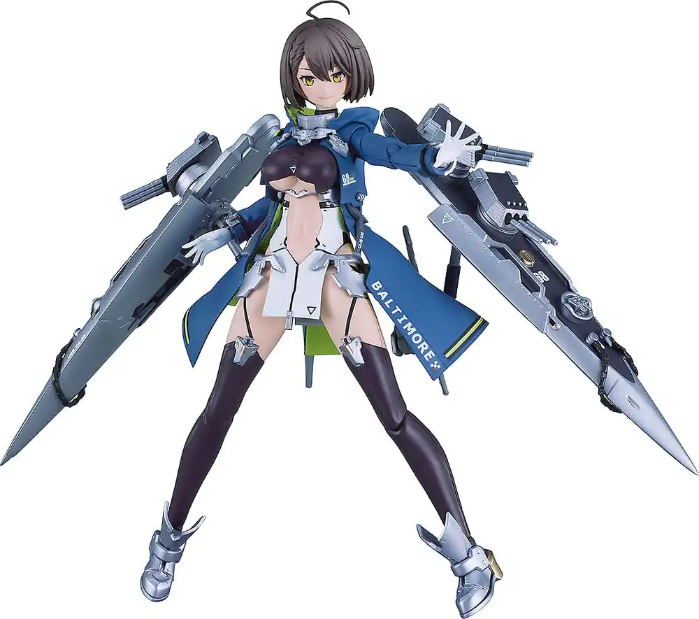Azur Lane Plastic Model Kit PLAMATEA Baltimore 16 cm product photo