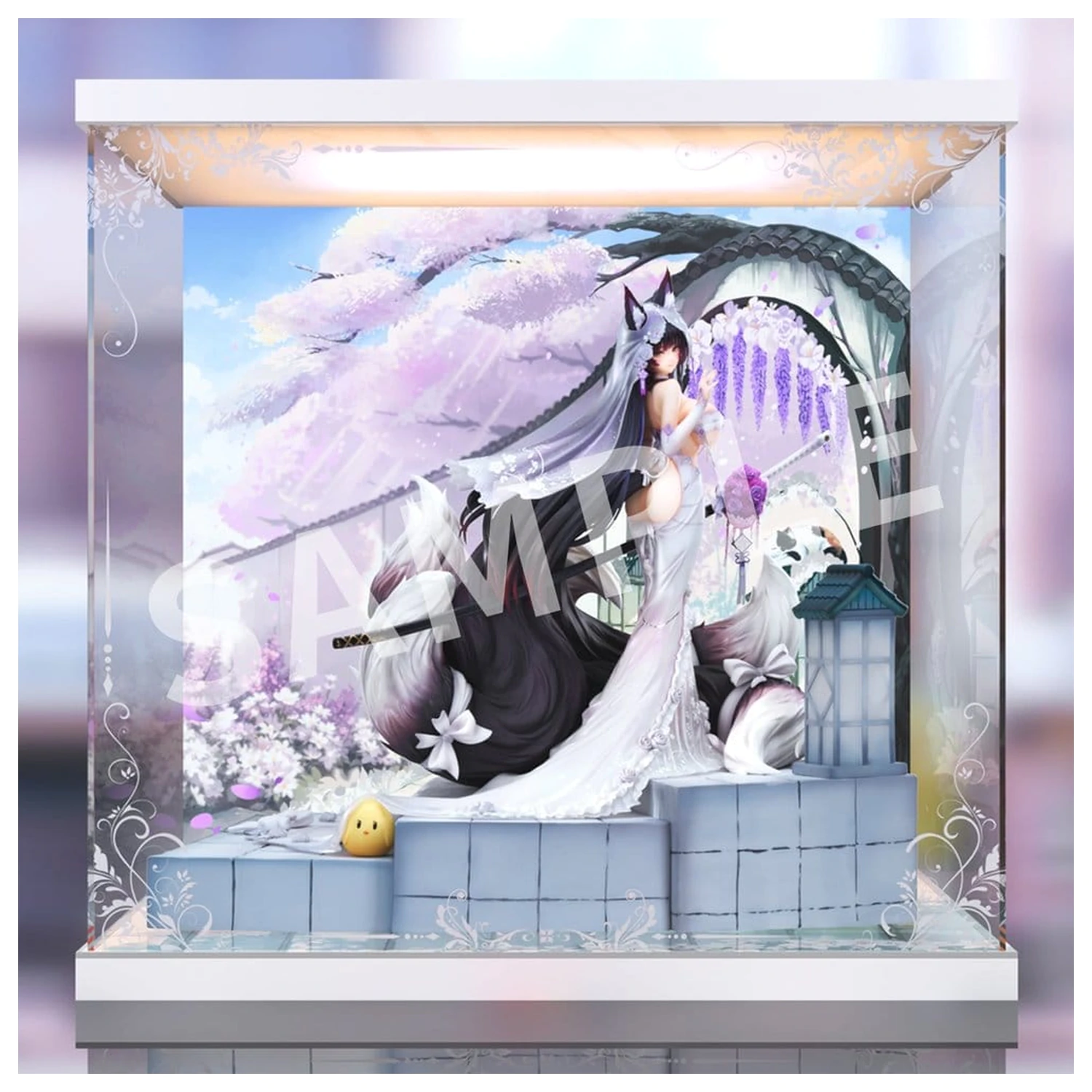 Azur Lane PVC Figure Musashi Purest Wisteria Ver. Acrylic Special Edition 36 cm product photo
