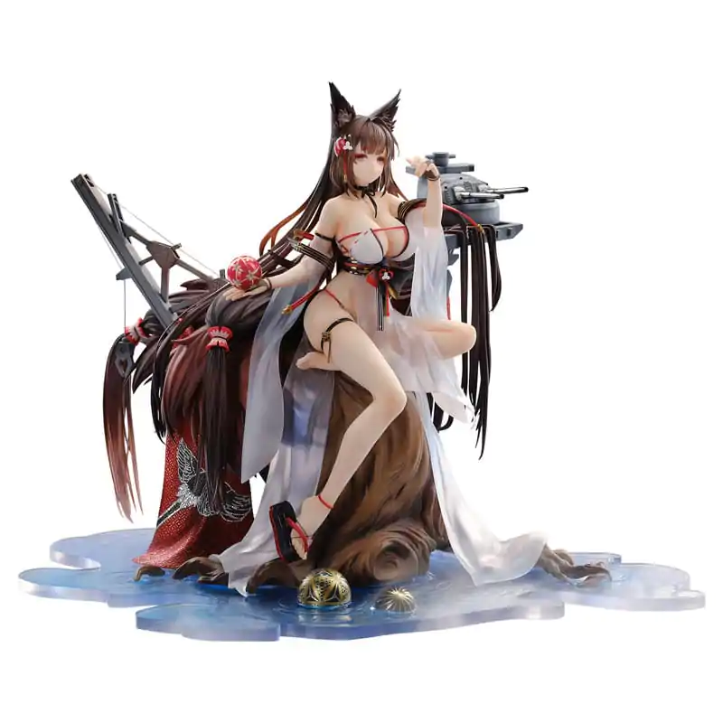 Azur Lane PVC Statue 1/7 Amagi Wending Waters Serene Lotus Ver. Acrylic Special Edition w/Display 25 cm termékfotó