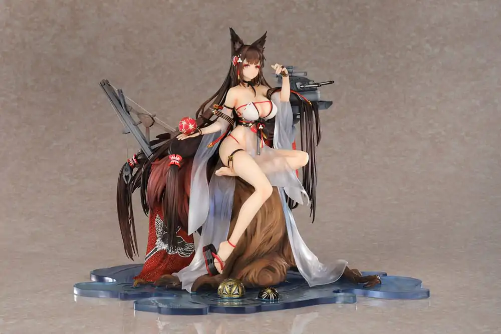 Azur Lane PVC Statue 1/7 Amagi Wending Waters Serene Lotus Ver. Acrylic Special Edition w/Display 25 cm termékfotó