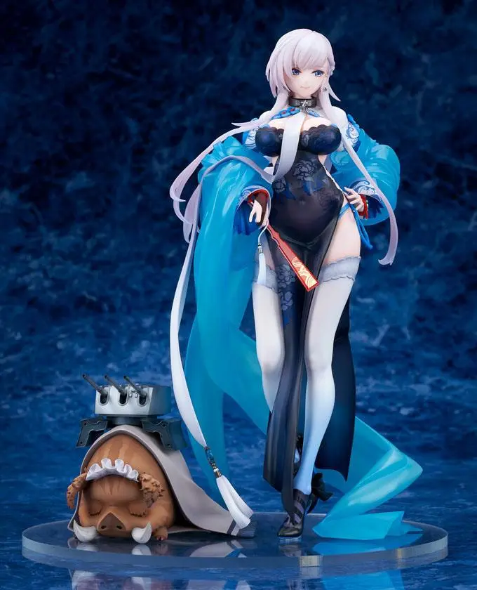 Azur Lane PVC Statue Belfast - Roses of Iridescent Clouds Ver. 26 cm product photo