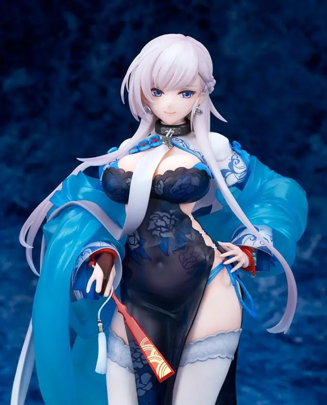 Azur Lane PVC Statue Belfast - Roses of Iridescent Clouds Ver. 26 cm product photo