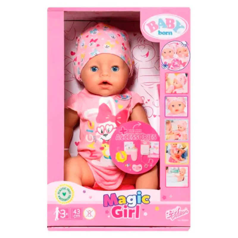 BABY born girl doll 43cm product photo