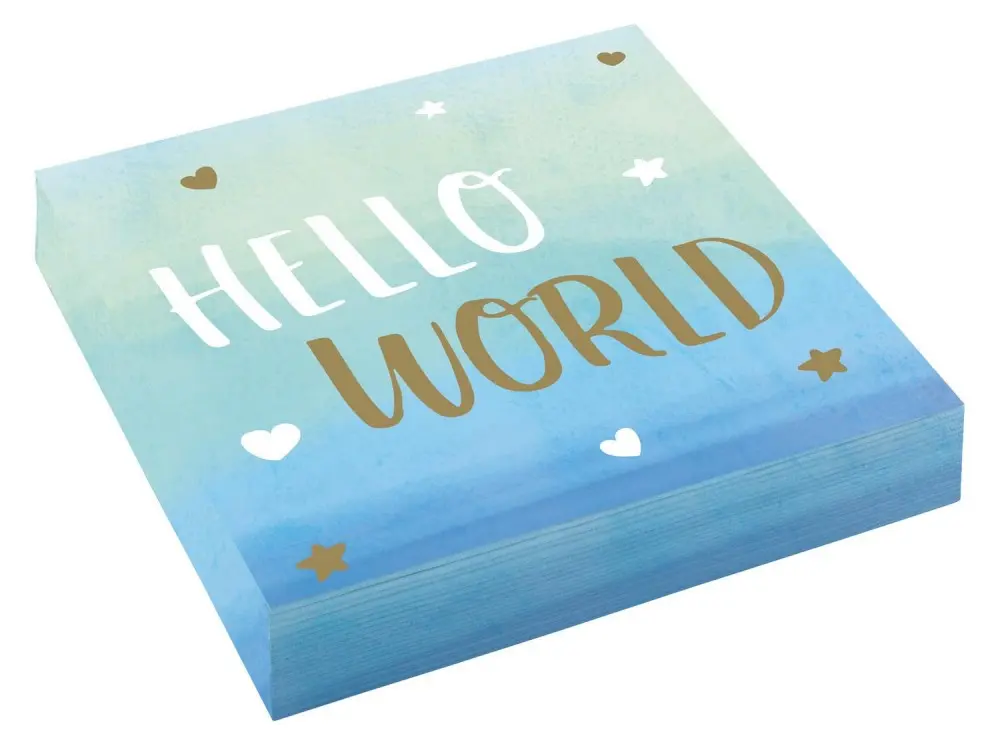 Baby Boy Napkins, 16 Count, 33*33 cm product photo
