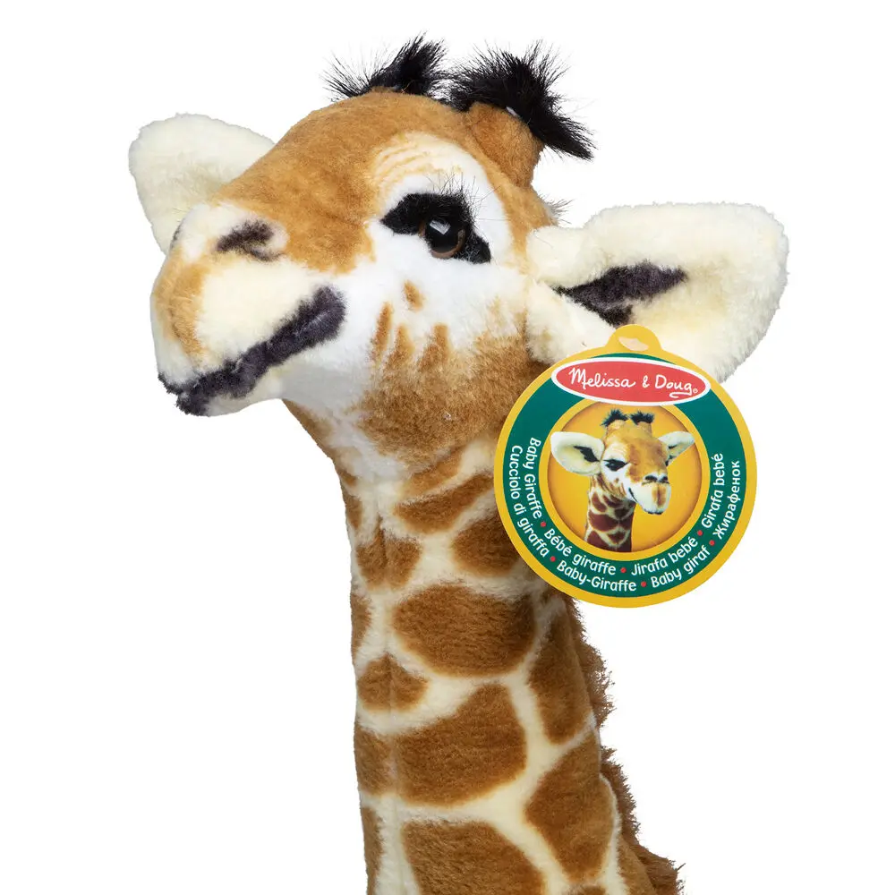 Baby giraffe plush toy 80cm product photo