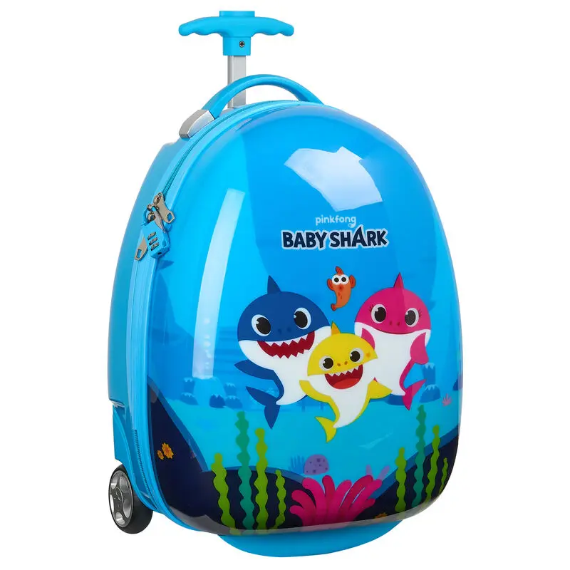 Baby Shark ABS trolley suitcase 43cm product photo