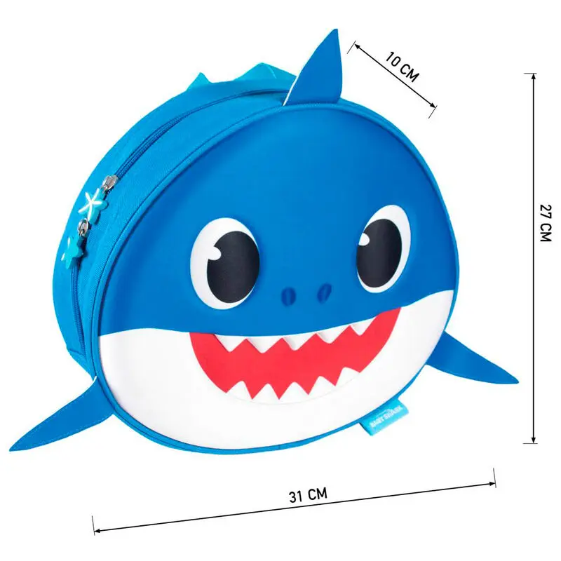 Baby Shark Daddy Shark 3D premium backpack 30cm product photo