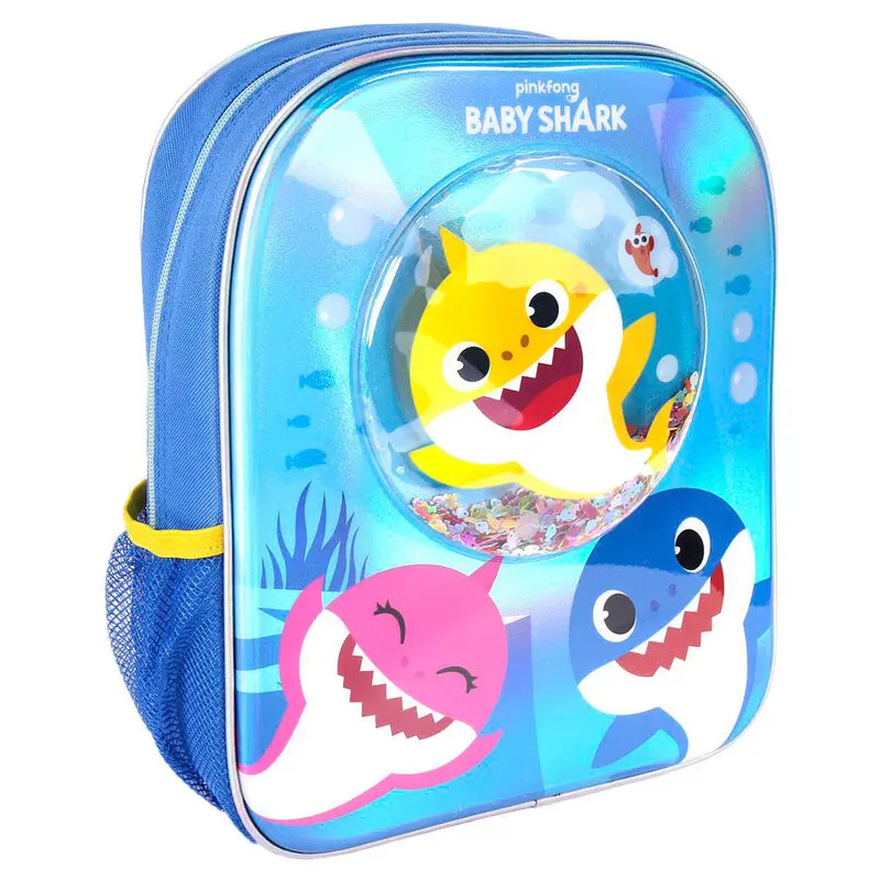 Baby Shark confetti backpack 31cm product photo