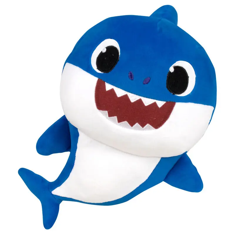 Baby Shark Daddy Shark soft plush toy with sound 17cm product photo