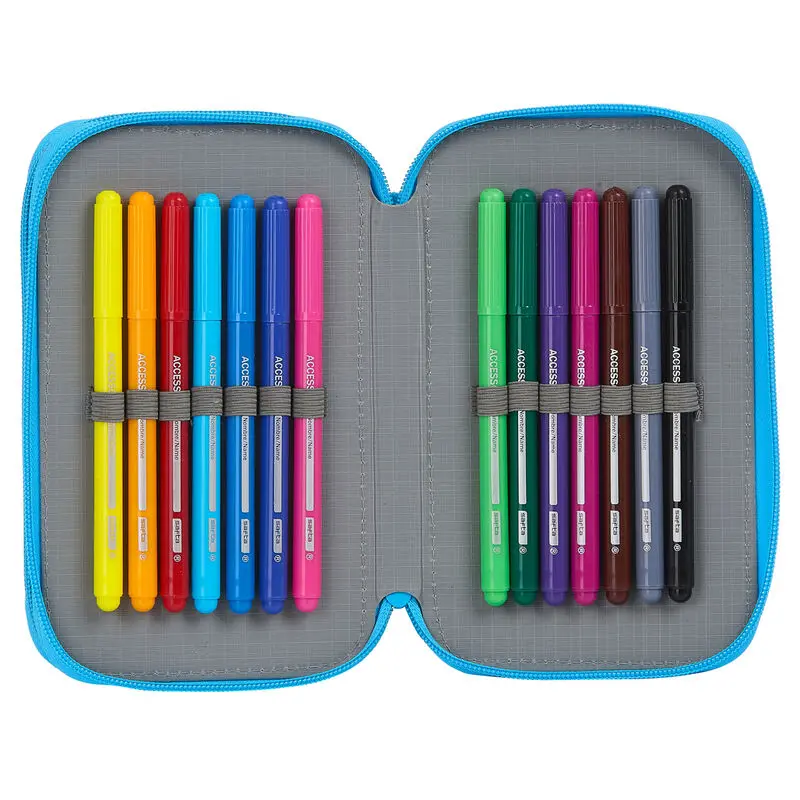 Baby Shark double pencil case 28pcs product photo