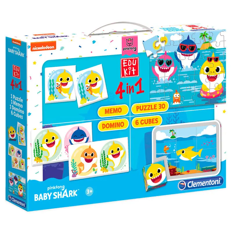 Baby Shark Edukit 4 in 1 product photo