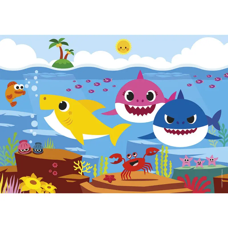 Baby Shark Happy Color puzzle 60pcs product photo