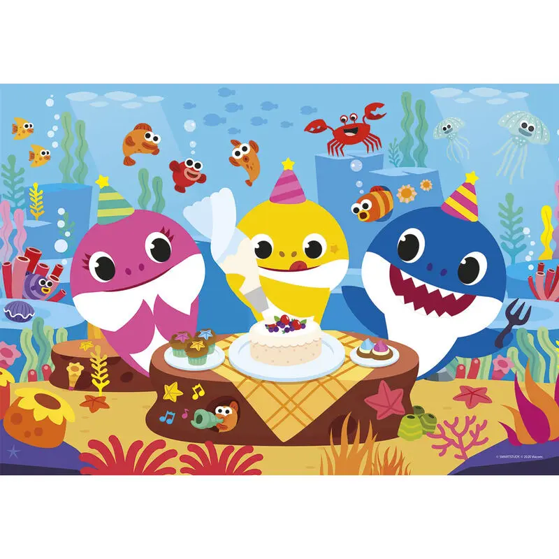 Baby Shark Happy Color puzzle 60pcs product photo